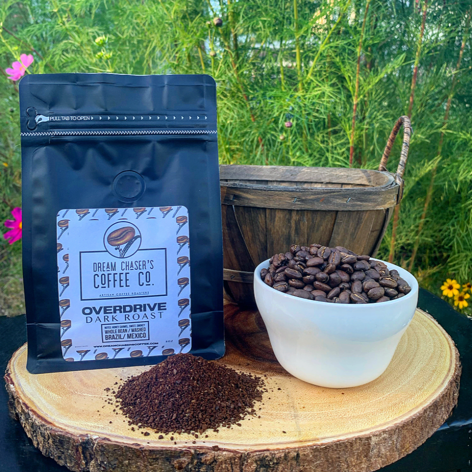 Bag of Dream Chasers OVERDRIVE Coffee